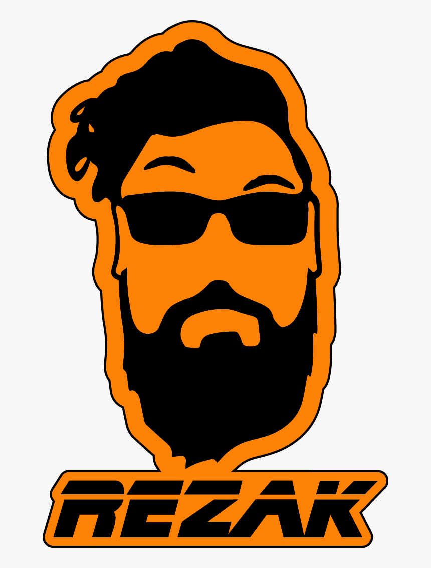 Rezak Sticker Orange - Sticker, HD Png Download, Free Download