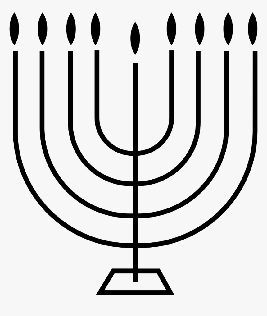 Transparent Menorah Clipart Png - Menorah Icone Png, Png Download, Free Download