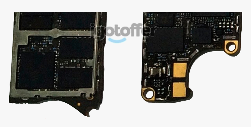 Iphone 4 And Iphone 4s Logic Boards - Iphone 4 Vs Iphone 4s Board, HD Png Download, Free Download