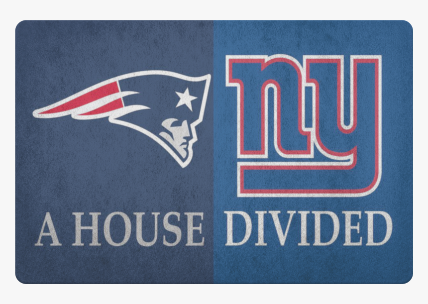 Ny Giants New England Patriots Doormat Welcome Mat - New England Patriots, HD Png Download, Free Download