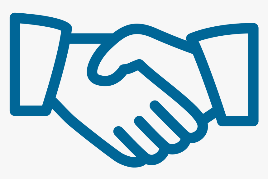 Handshake Icon Png White, Transparent Png, Free Download