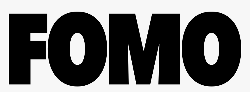 Black And White Fomo, HD Png Download, Free Download