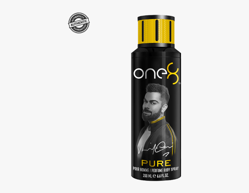 One 8 By Virat Kohli Pure Perfume Body Spray For Men"

 - One 8 Body Spray, HD Png Download, Free Download