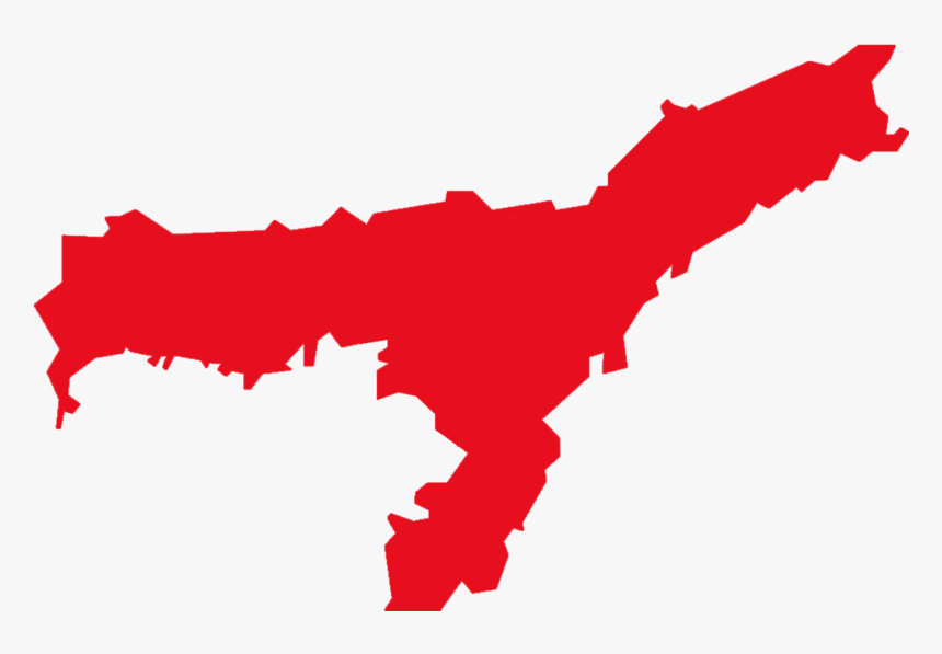 This Is The Reason Why Eminent Indian Intellectuals - Assam Map Vector, HD Png Download, Free Download