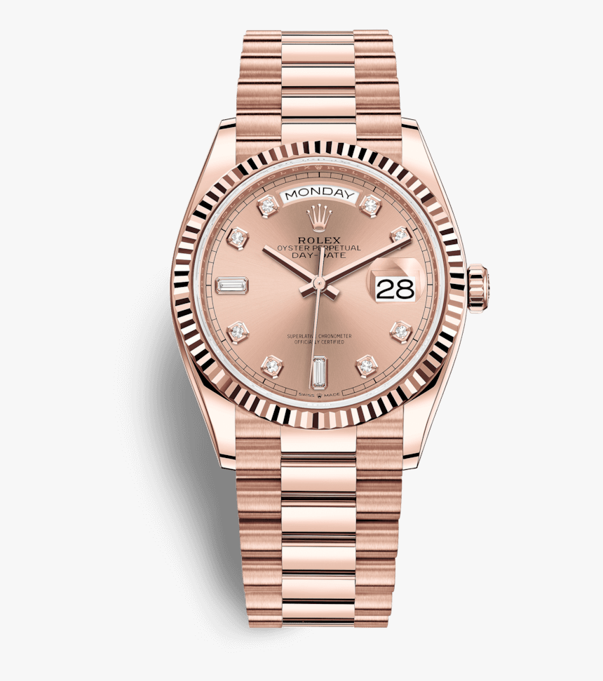 rolex day date 36 rose gold price