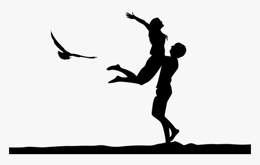 Couple Dancing Silhouette Ballet, HD Png Download, Free Download