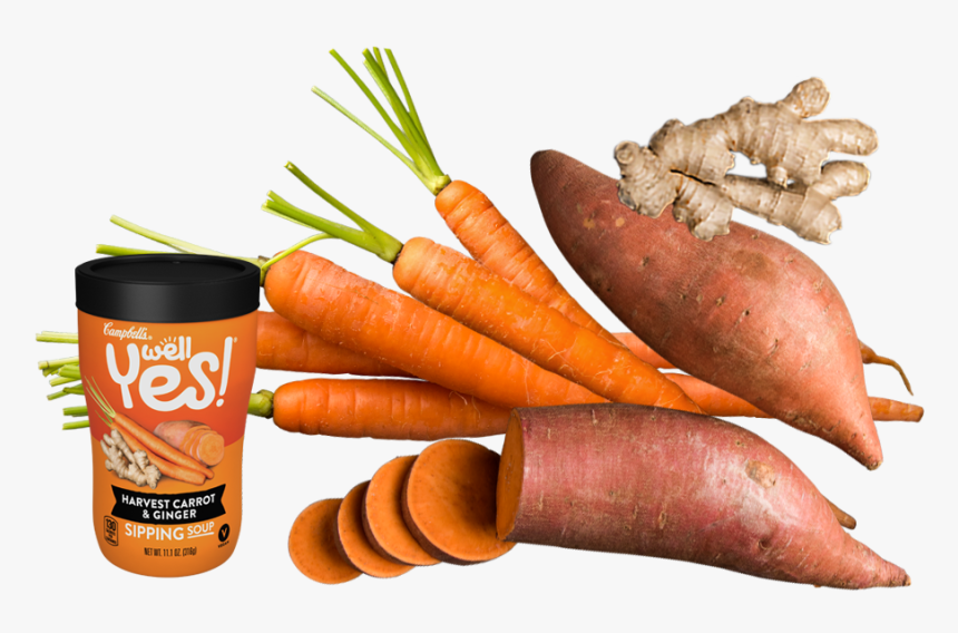 Well Yes Harvest Carrot & Ginger Sipping Soup With - Sipping Soup, HD Png Download, Free Download