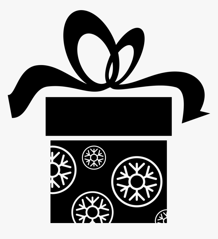 Giftbox - Gift Box Png Silhouette, Transparent Png, Free Download