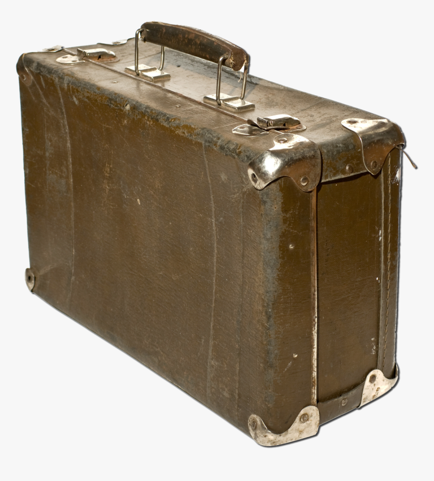 Download Old Suitcase With Transparent Background Png - Transparent Background Suitcase Transparent, Png Download, Free Download