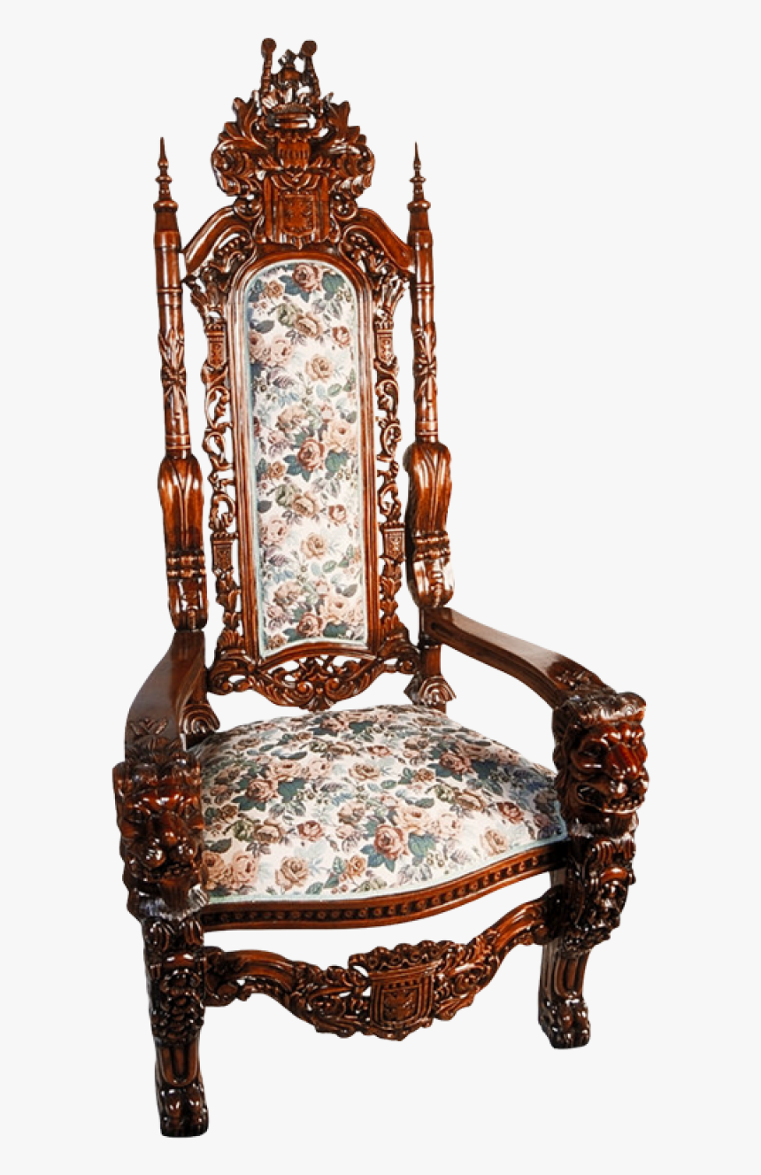 transparent ornate chair