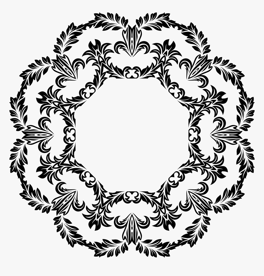 Line Art,symmetry,area - Circular Checkered Pattern, HD Png Download, Free Download