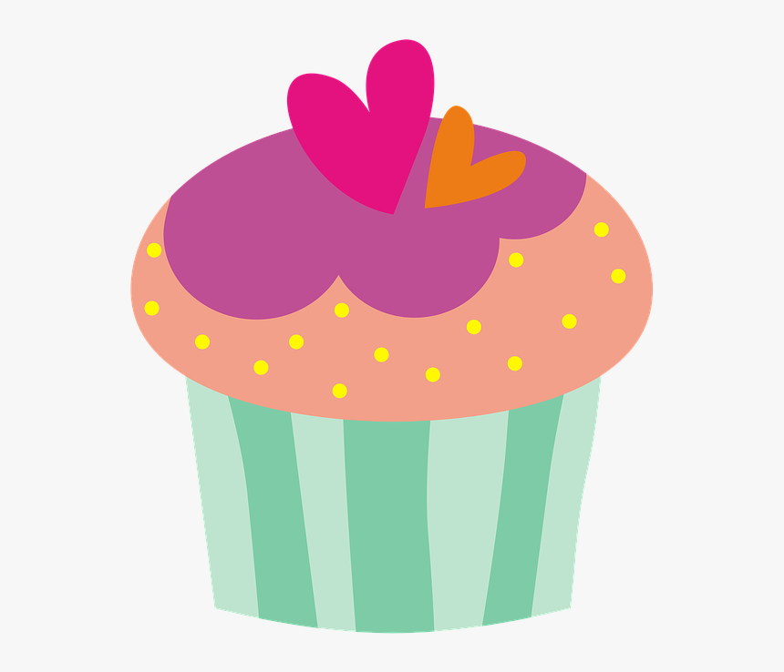 Pôster, Cupcake Ilustração, Doces, Clip-art, Clip Art - Cupcake, HD Png Download, Free Download