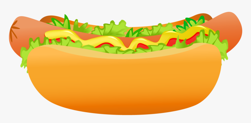 Hot Dog Png Transparent Background - Cartoon Transparent Hot Dog Png, Png Download, Free Download