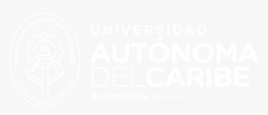 Logo Orientación Lateral, Blanco En Fondo Transparente - Universidad Autonoma Del Caribe, HD Png Download, Free Download