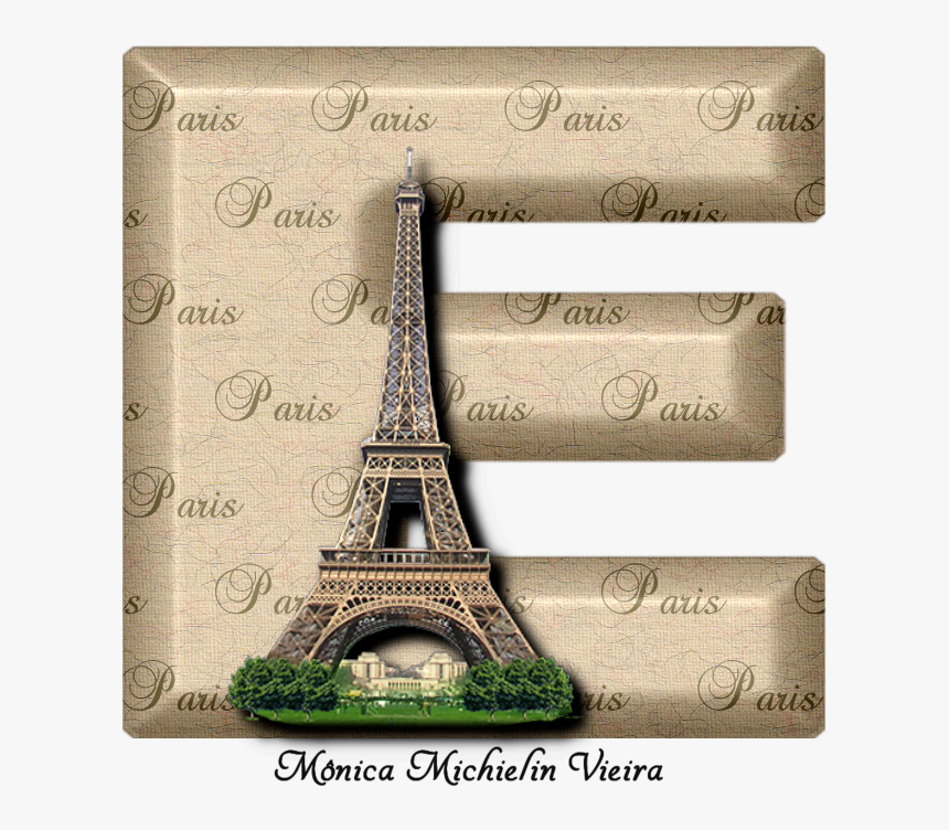 Alfabeto Torre Eiffel Png - Eiffel Tower, Transparent Png, Free Download