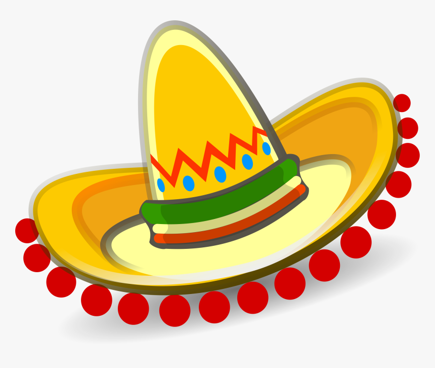 Clipart - Sombrero - Sombrero Clipart, HD Png Download, Free Download