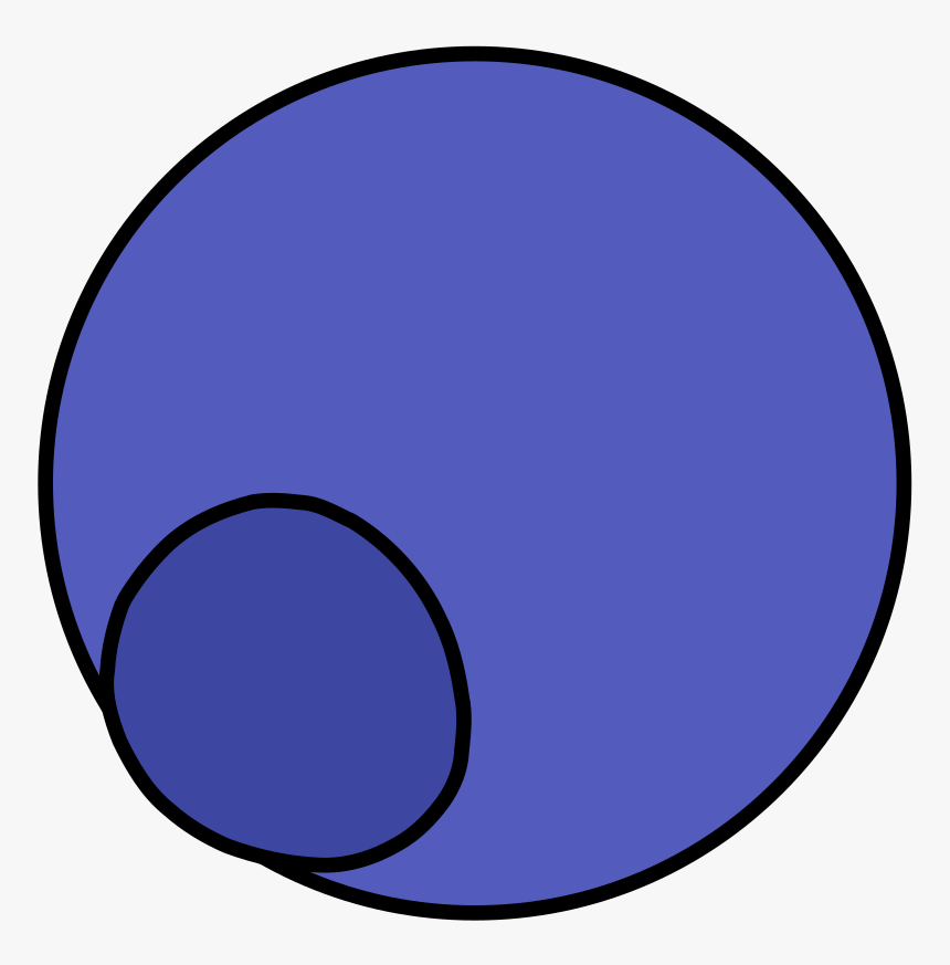 Simple Blueberry Clip Arts - Circle, HD Png Download - kindpng