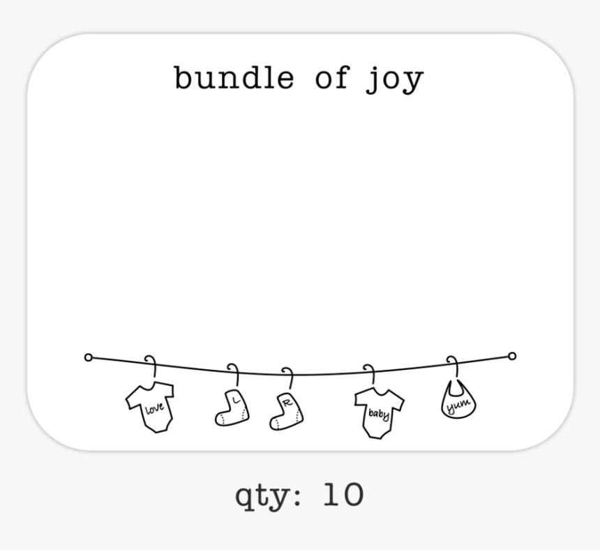 Baby Greeting Cards, 10-pack - Circle, HD Png Download, Free Download