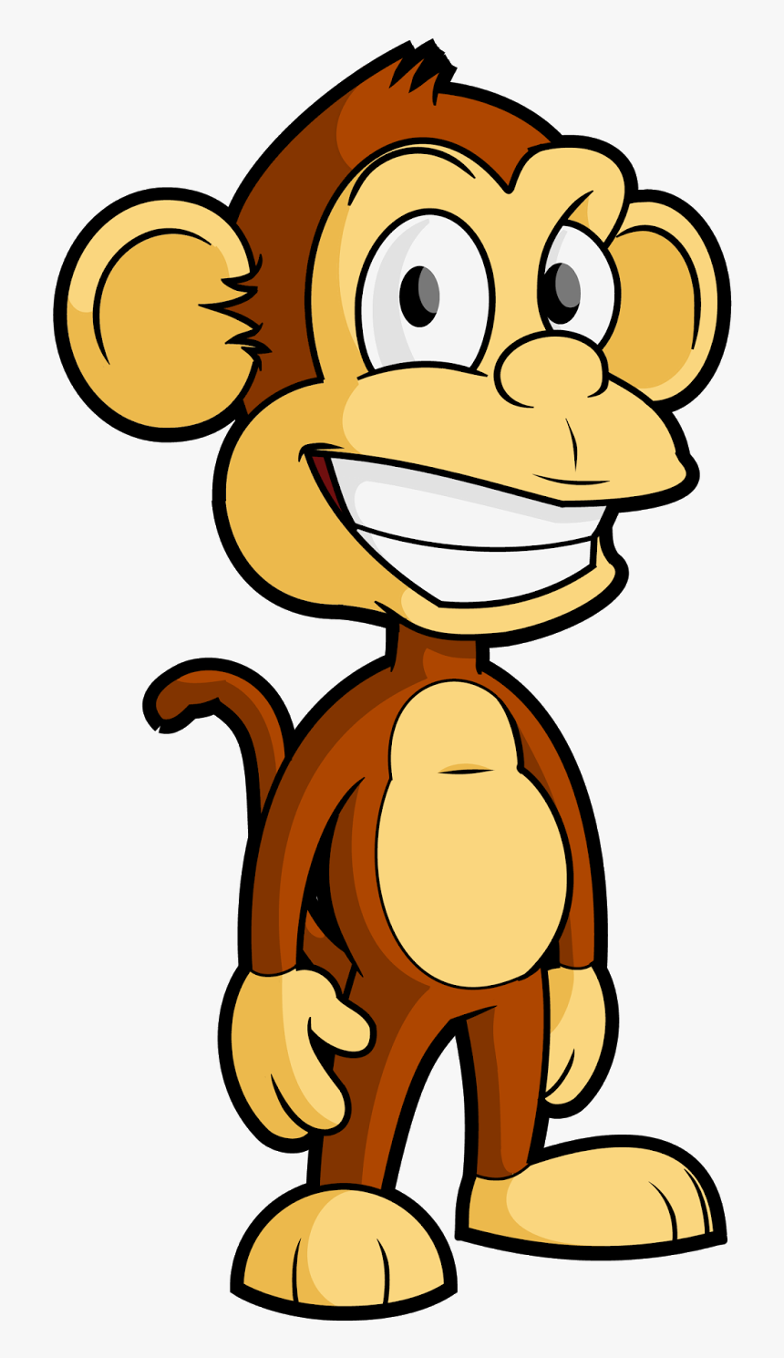 Cartoon Monkey Vector Png, Transparent Png, Free Download