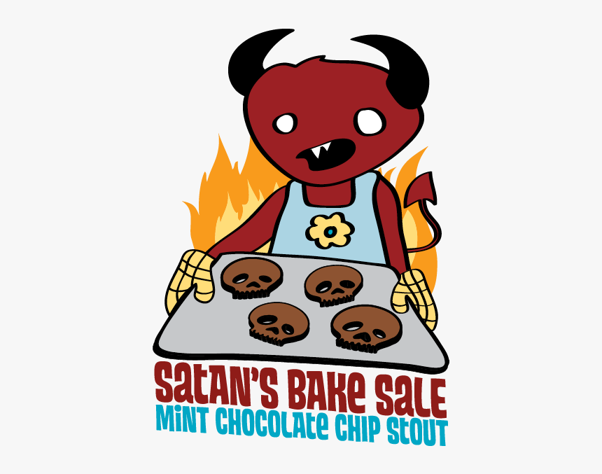 Spring House Satans Bake Sale - Spring House Satan's Bake Sale Mint Chocolate Chip, HD Png Download, Free Download