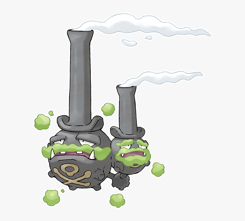 Galarian Weezing, HD Png Download, Free Download