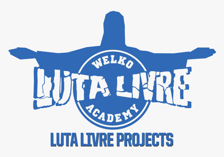 Logo One Color Blue Transparent - Logo De Luta Livre, HD Png Download, Free Download
