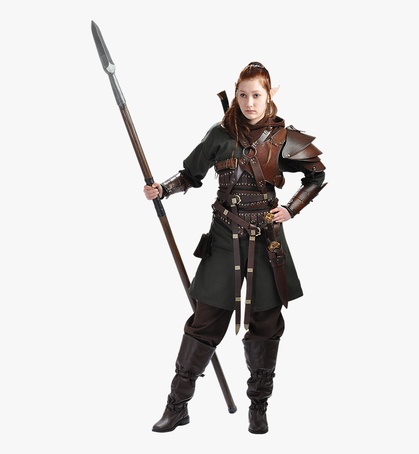 Womens Elven Soldier Outfit - Cosplay, HD Png Download, Free Download