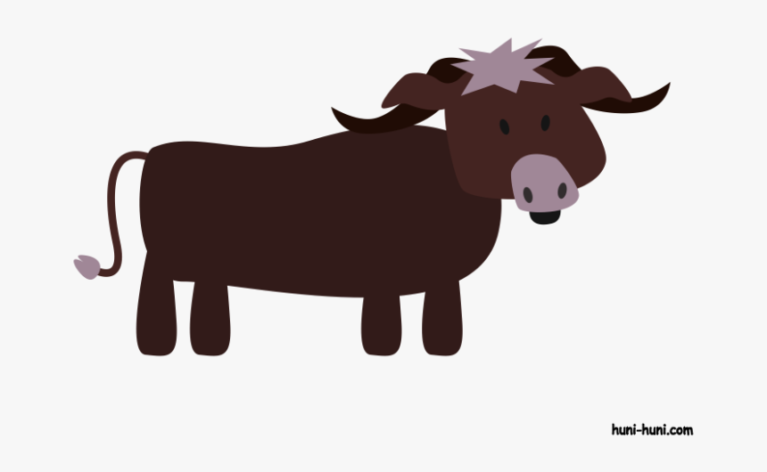 Kabaw Huni Desckription - Buffalo Flashcard, HD Png Download, Free Download