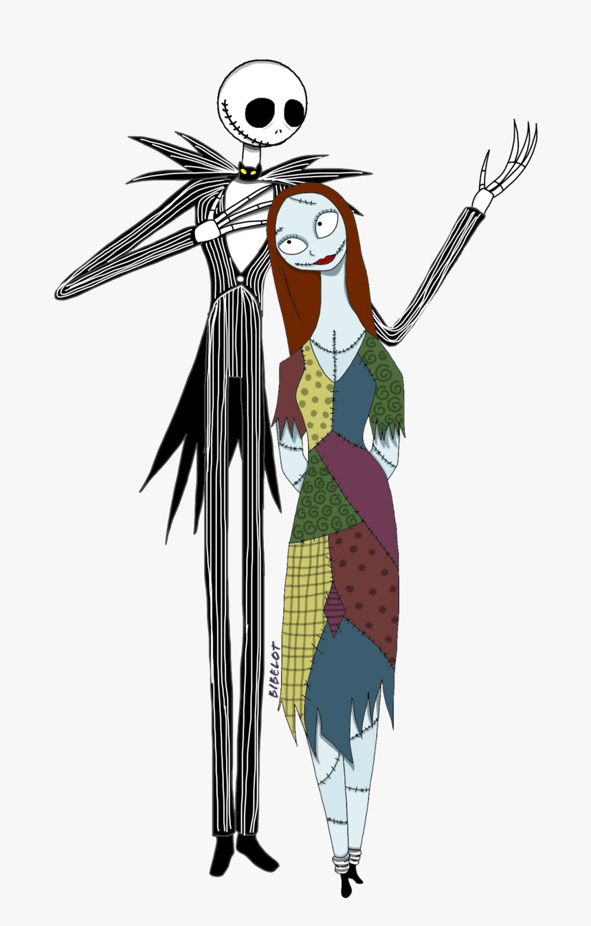 Transparent Pumpkin Drawing Png - Jack And Sally Png, Png Download, Free Download