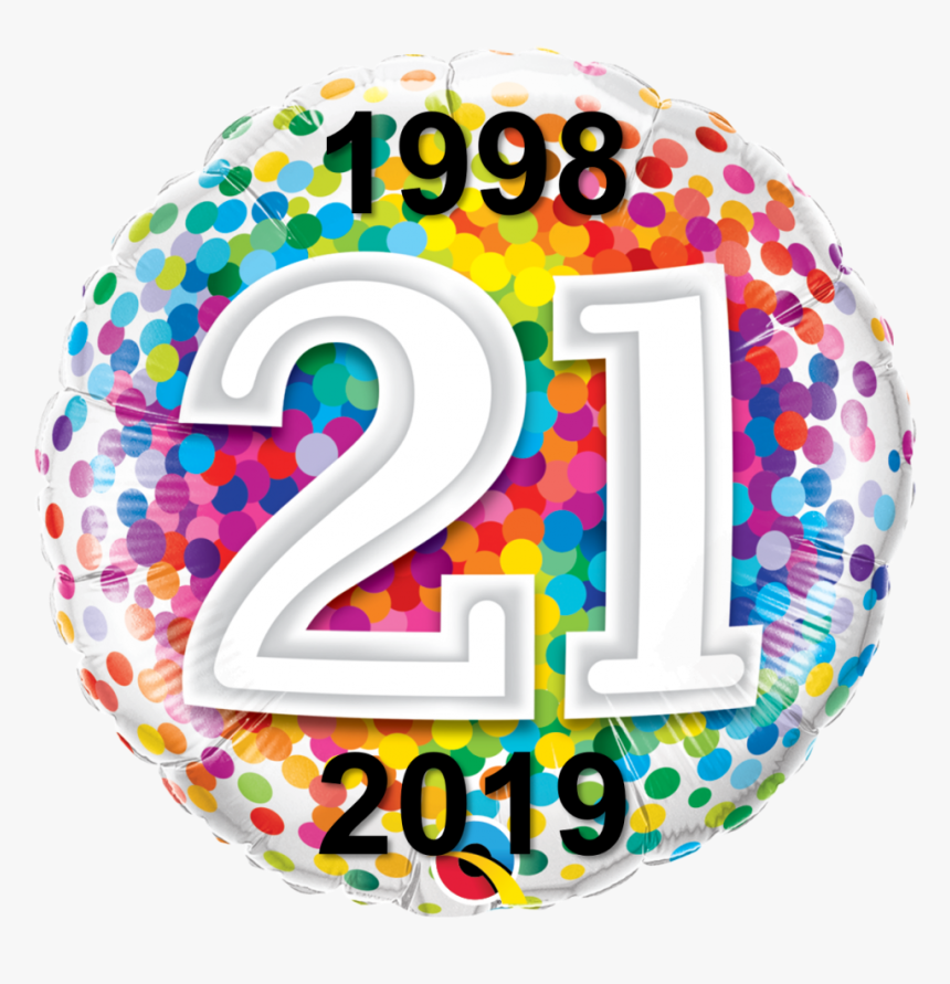 21st Birthday 1998 19 Hd Png Download Kindpng