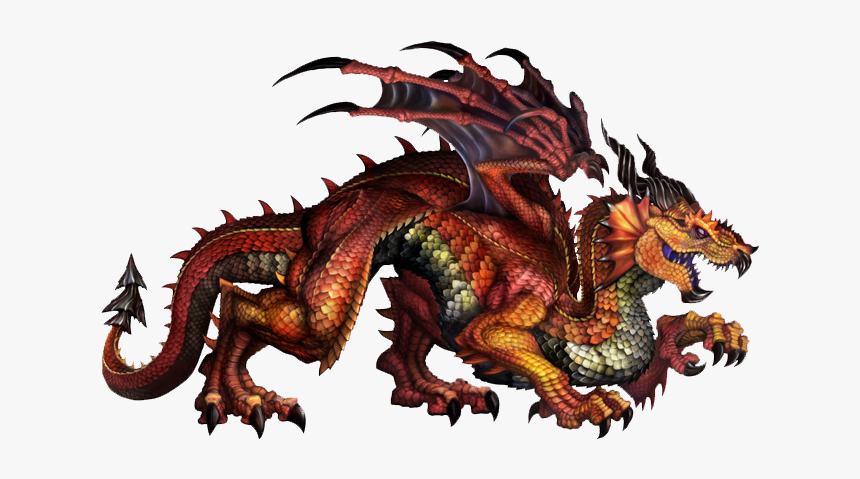 Red Dragon - Dragons Crown Red Dragon, HD Png Download, Free Download