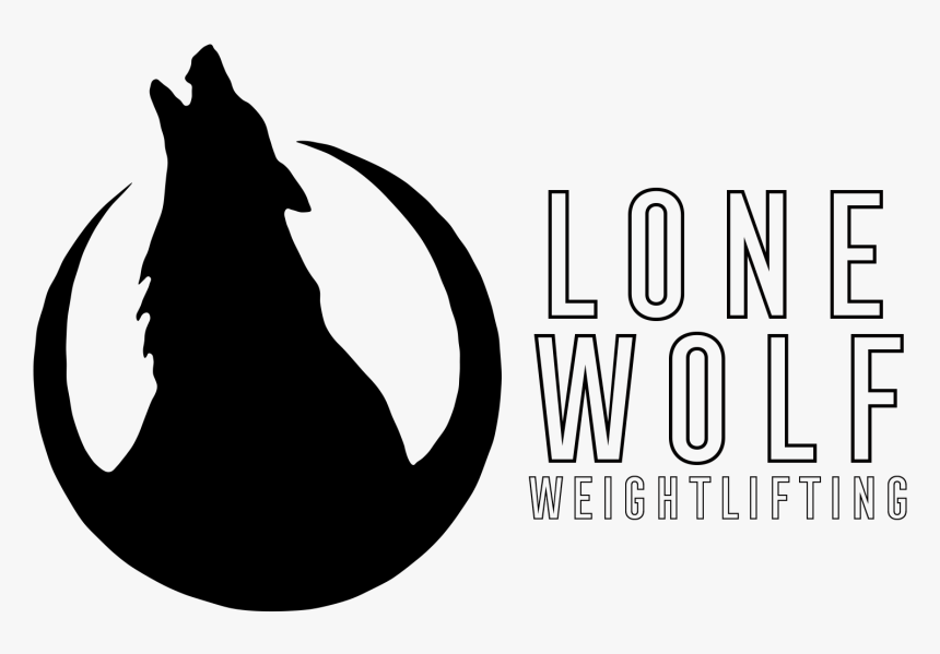 Lone Wolf Weightlifting - Illustration, HD Png Download, Free Download
