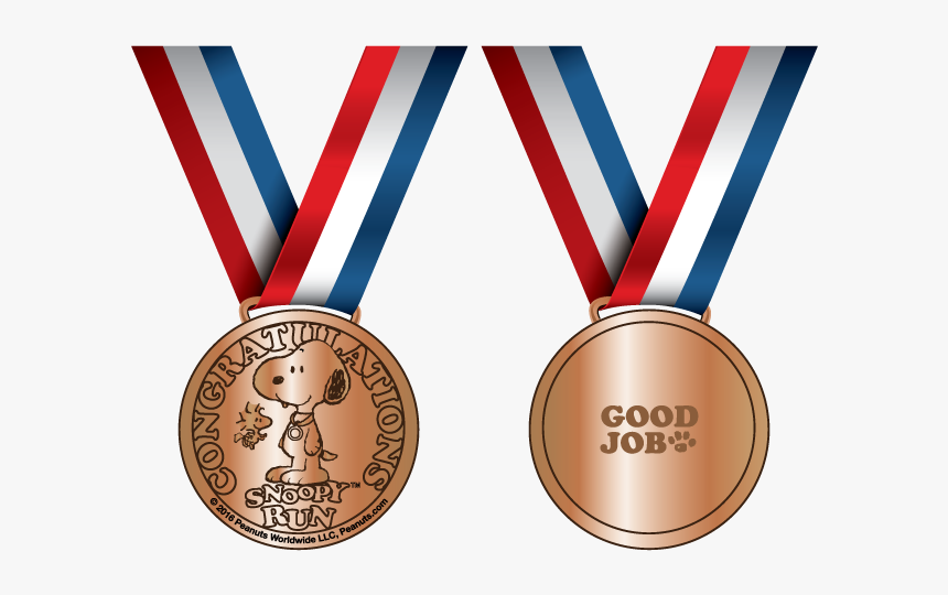 Download Medal Clipart Race Medal Snoopy Run 2017 Singapore Hd Png Download Kindpng