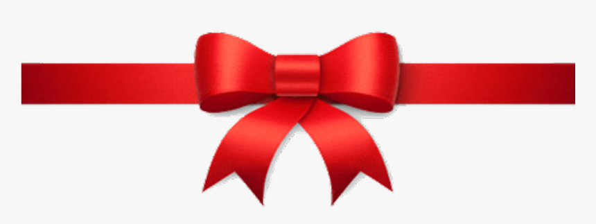 Banner Black And White Ribbon Christmas Art Line - Christmas Bow Png, Transparent Png, Free Download