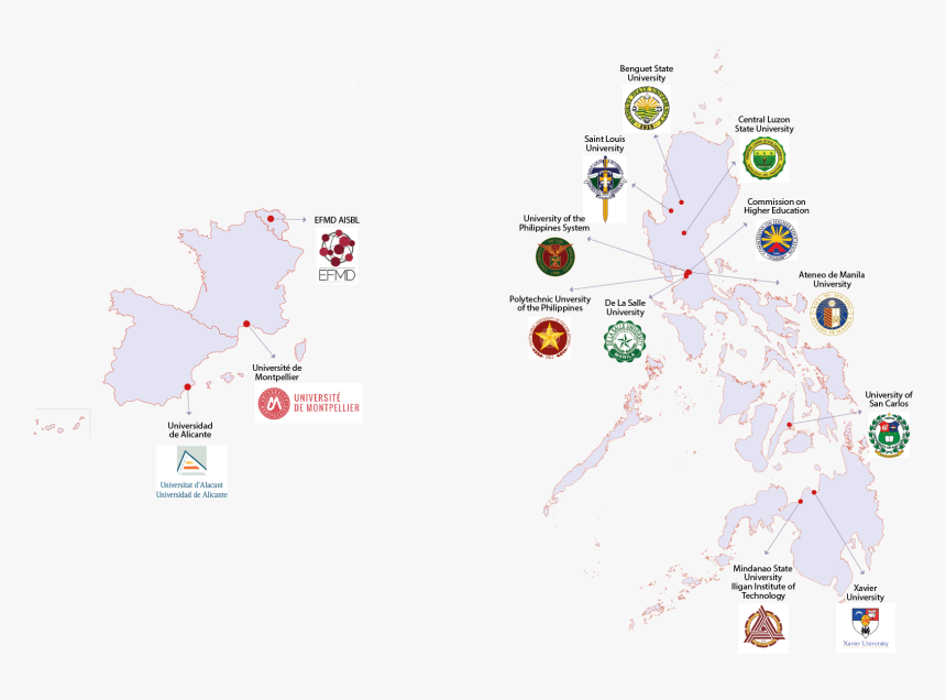 Antena Partners Map - European Foundation For Management Development, HD Png Download, Free Download