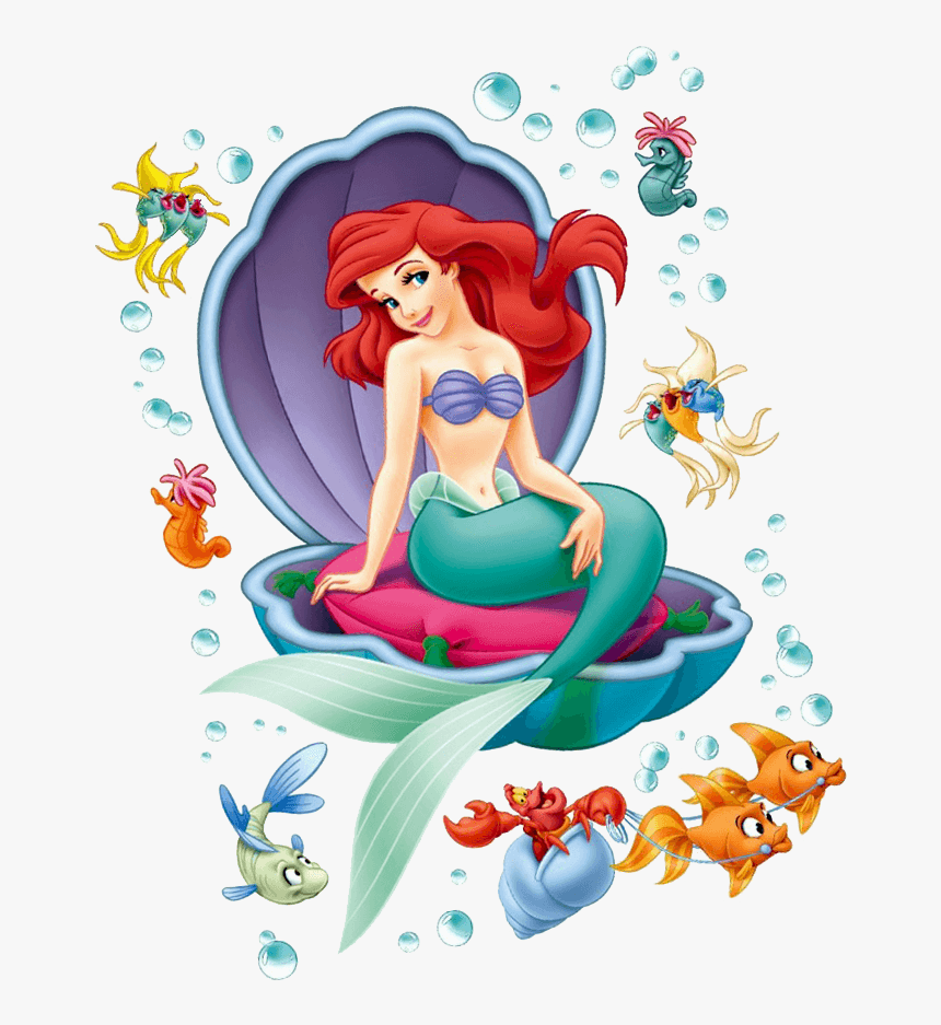 Little Mermaid Clip Art - Little Mermaid Ariel Clip Art, HD Png