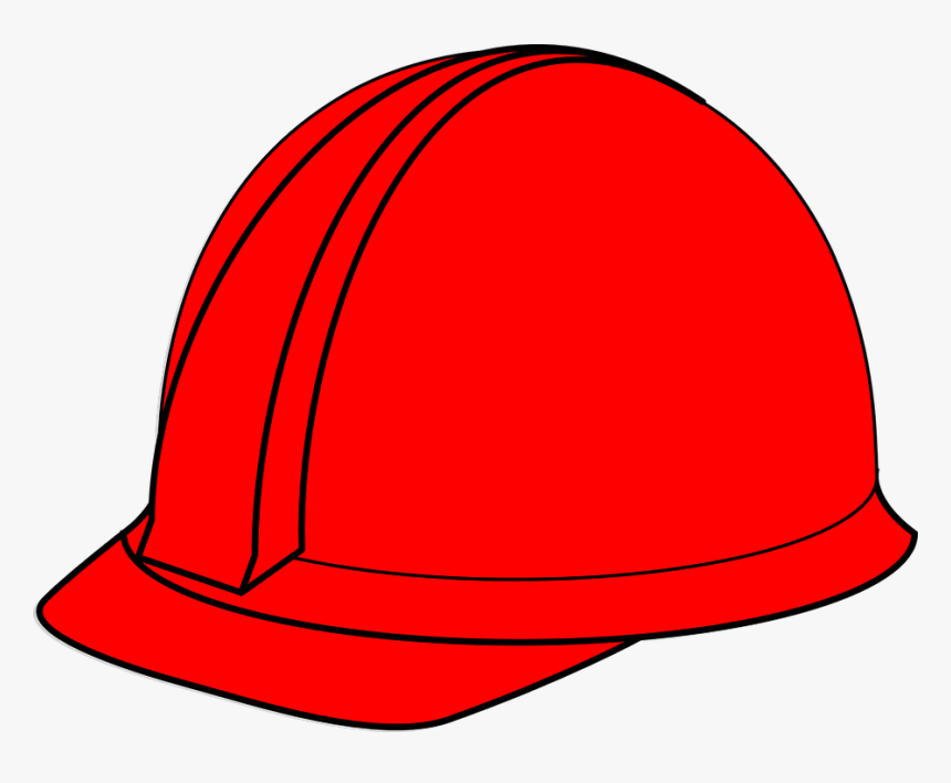 Pilgrim Hat At Getdrawings - Red Hard Hat Clip Art, HD Png Download, Free Download