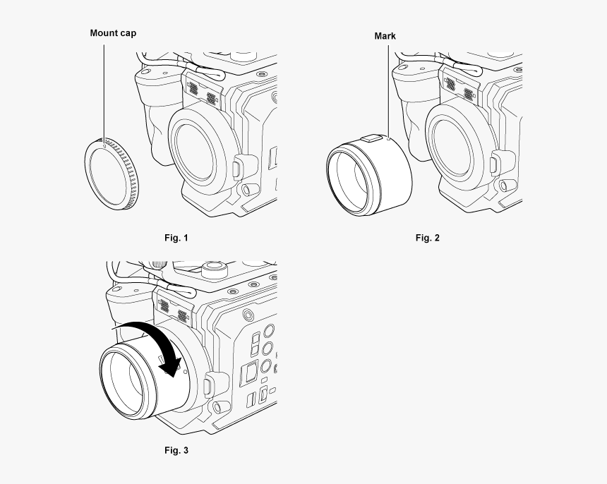 Co Body Lens Mount - Sketch, HD Png Download, Free Download