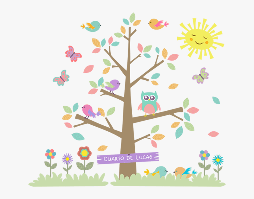 cute owl on tree clipart