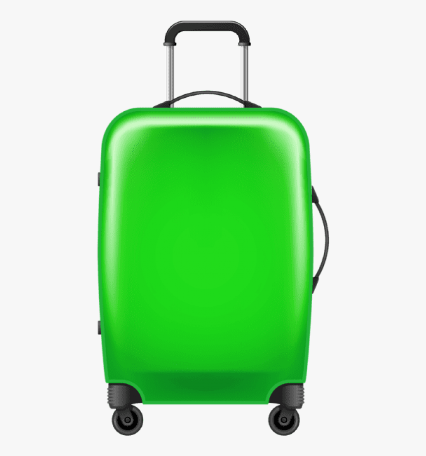 Free Png Download Green Trolley Suitcase Clipart Png - Luggage Clipart ...