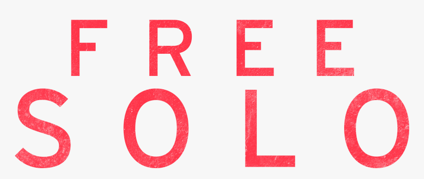 Freesolo Red Texture Logo - Free Solo Logo, HD Png Download, Free Download