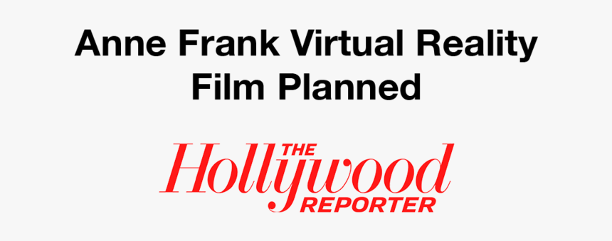 Annefrankvr Press V001 Hollywoodreporter - Parallel, HD Png Download, Free Download