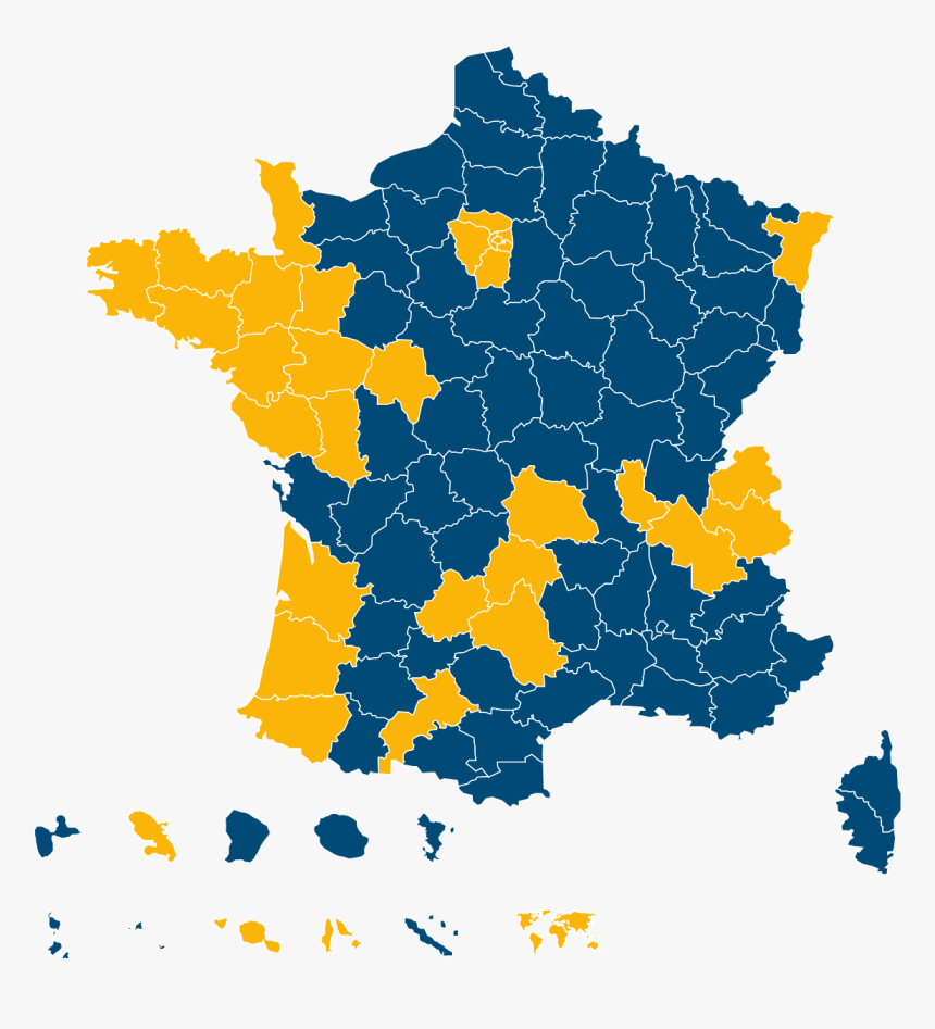 Patriat Day Png - French Presidential Election Map 2017, Transparent Png, Free Download