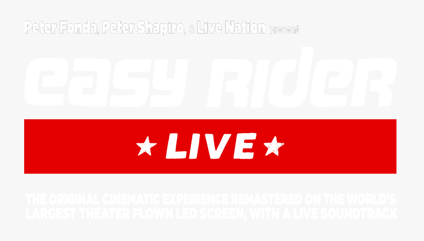 Easy Rider Live - Flag, HD Png Download, Free Download