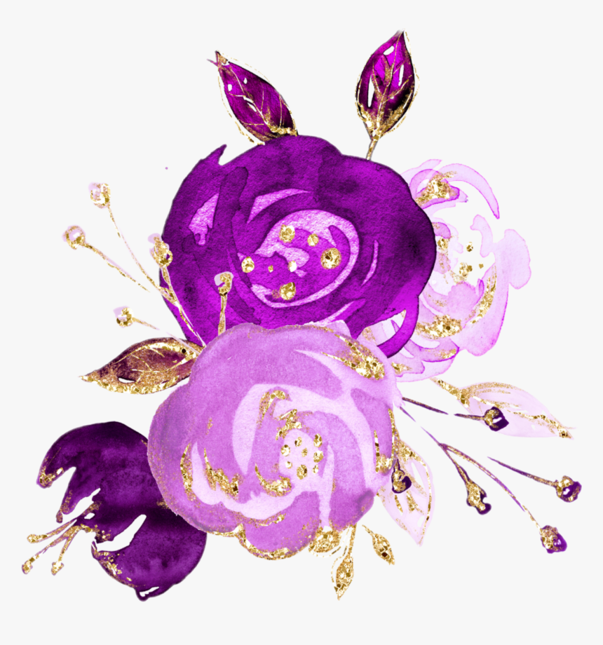 watercolor flowers bouquet bunch purple plum watercolor flower bunch png transparent png kindpng watercolor flowers bouquet bunch