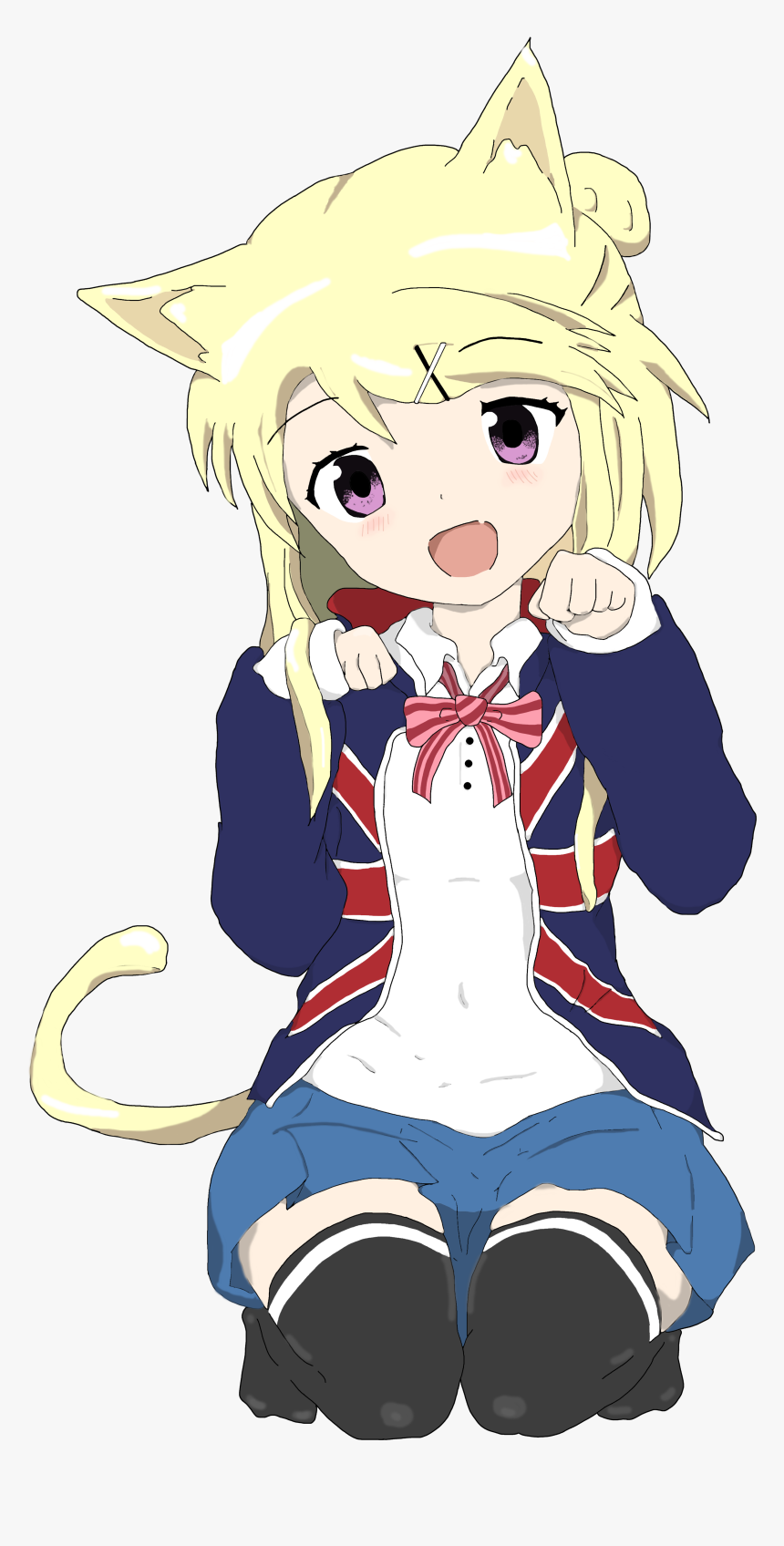 Kiniro Mosaic Karen Neko, HD Png Download, Free Download