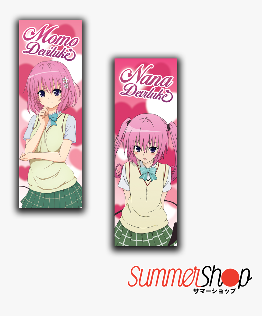 Image Of To Love Ru Momo & Nana Slaps Ver - Cartoon, HD Png Download, Free Download