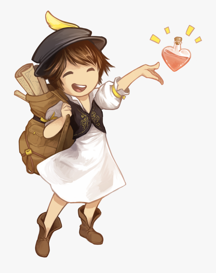 Octopath Traveller Tressa Transparent, HD Png Download, Free Download