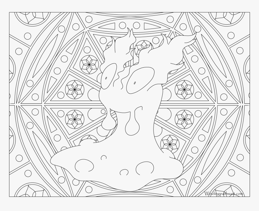 Pokemon Coloring Pages For Adults, HD Png Download, Free Download