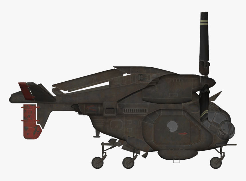 Vb-01 Side Shot - Helicopter Rotor, HD Png Download, Free Download